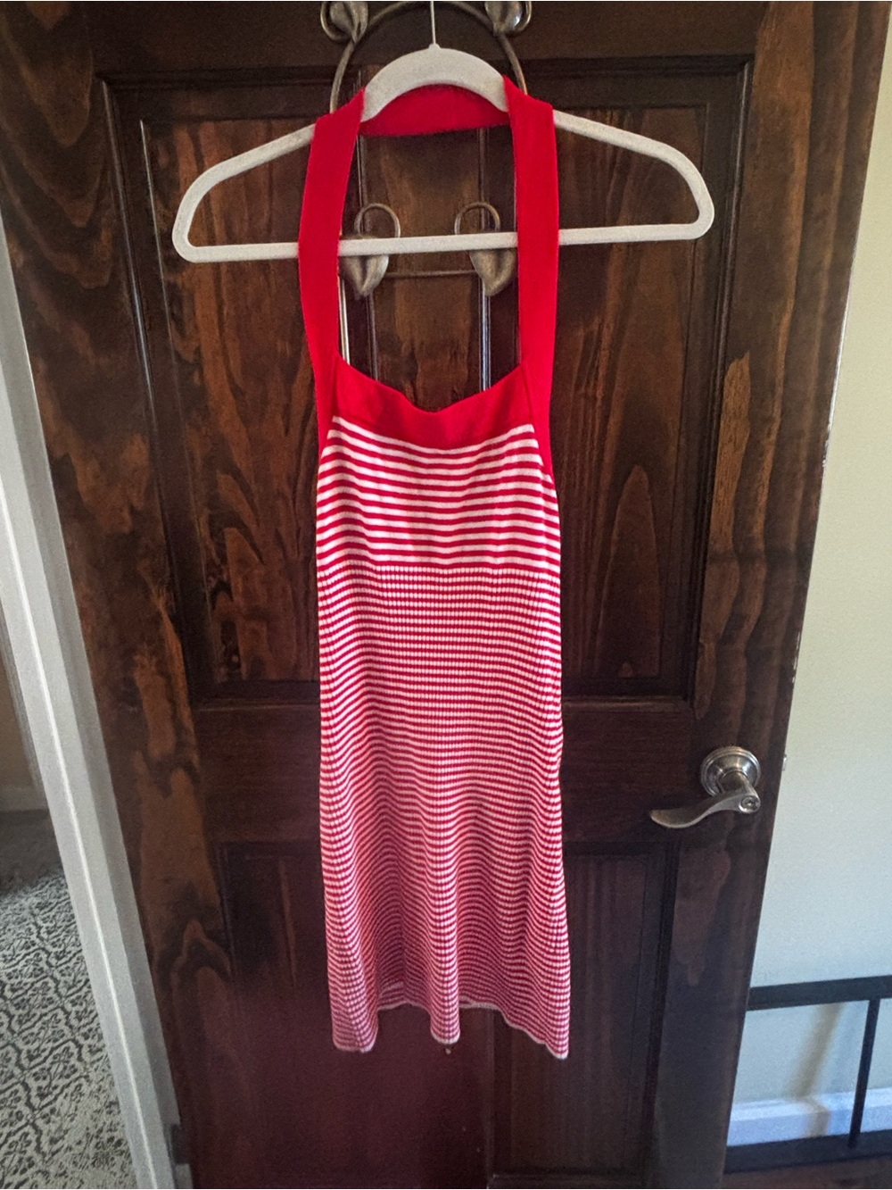 VS pink knit dress